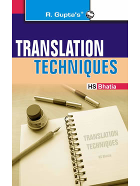 RGupta Ramesh Translation Techniques Eng-Hindi Medium